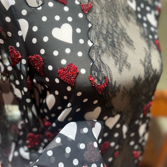 Valentines top see-through size XS - Picture 3 of 7